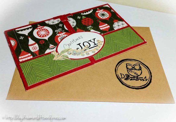 Christmas Joy Christmas CardHeight 5.9″, Width 3.6″ (ID: C2-J) $5.90